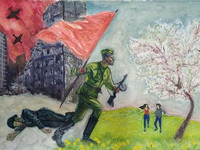 день Победы, 9 мая, весна