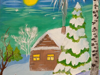 Зимний вечер