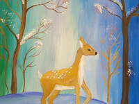 В зимнем лесу