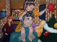 Высокая ёлка