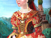 Автопортрет в национальном костюме