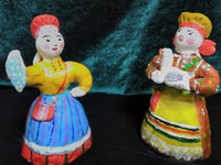 куклы в сибирских костюмах