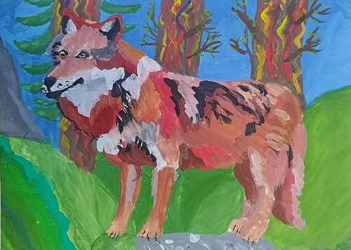 Красный волк