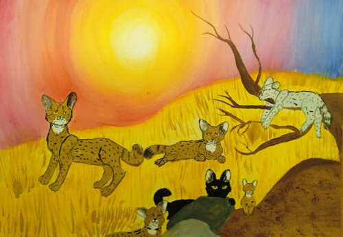 В Африканской саванне