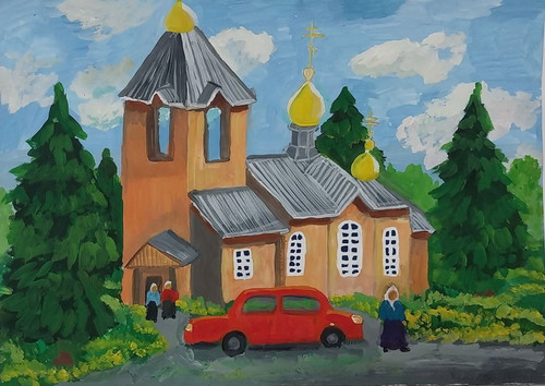 Церковь Трех Святителей Великих в Ермаковском