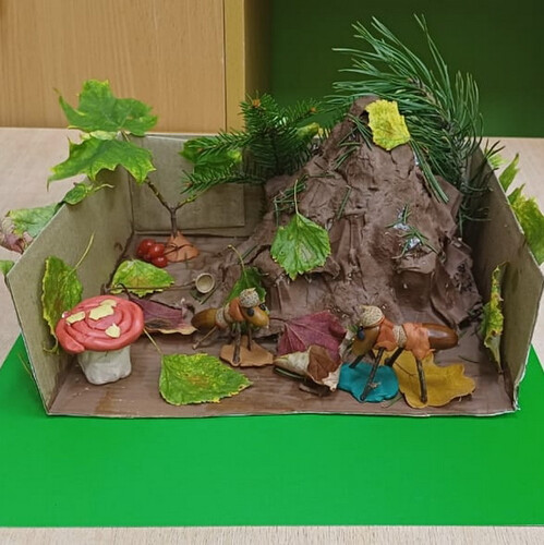 Лесной муравейник