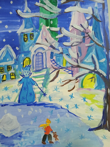 В царстве Снежной королевы