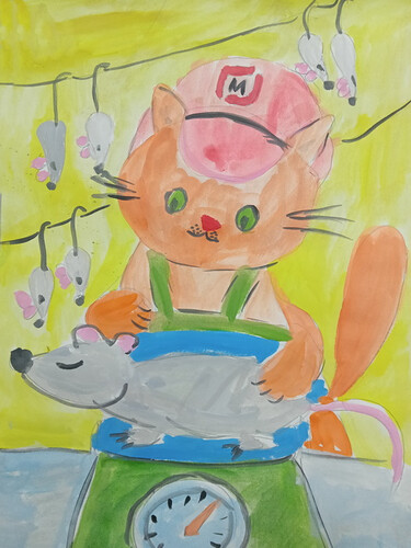 В магазине для кошек