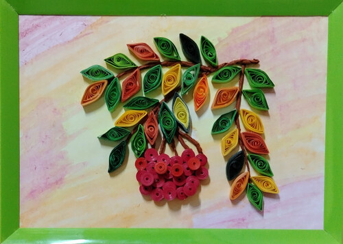 Ветка рябины